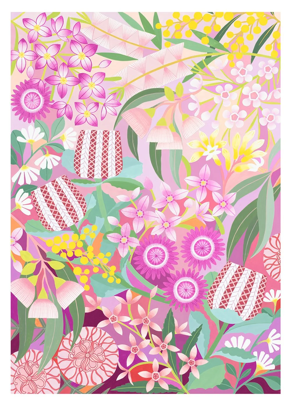 Limited Edition Art Print by Claire Ishino - Native Wonderland